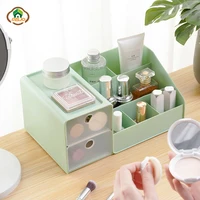 msjo desktop storage box for women mini drawer design plastic storage box makeup jewelry sundries organization storage boxes