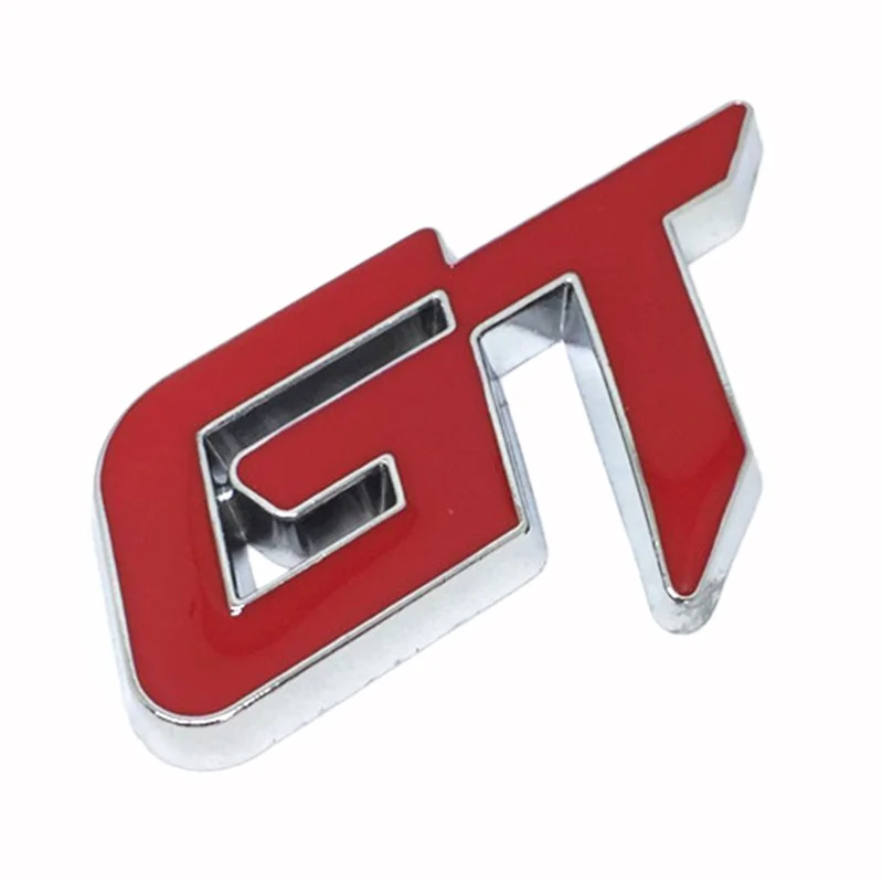 3d Gt Logo автомобильный стикер модный декор наклейка для Ford Mustang Focus 2 3 Fiesta Ranger Mondeo Mk2