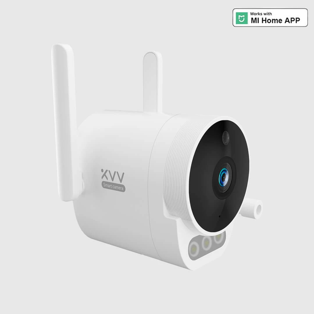 Наружная панорамная камера Xiaovv Pro 1080P Беспроводная IP видеонаблюдения с Wi Fi и