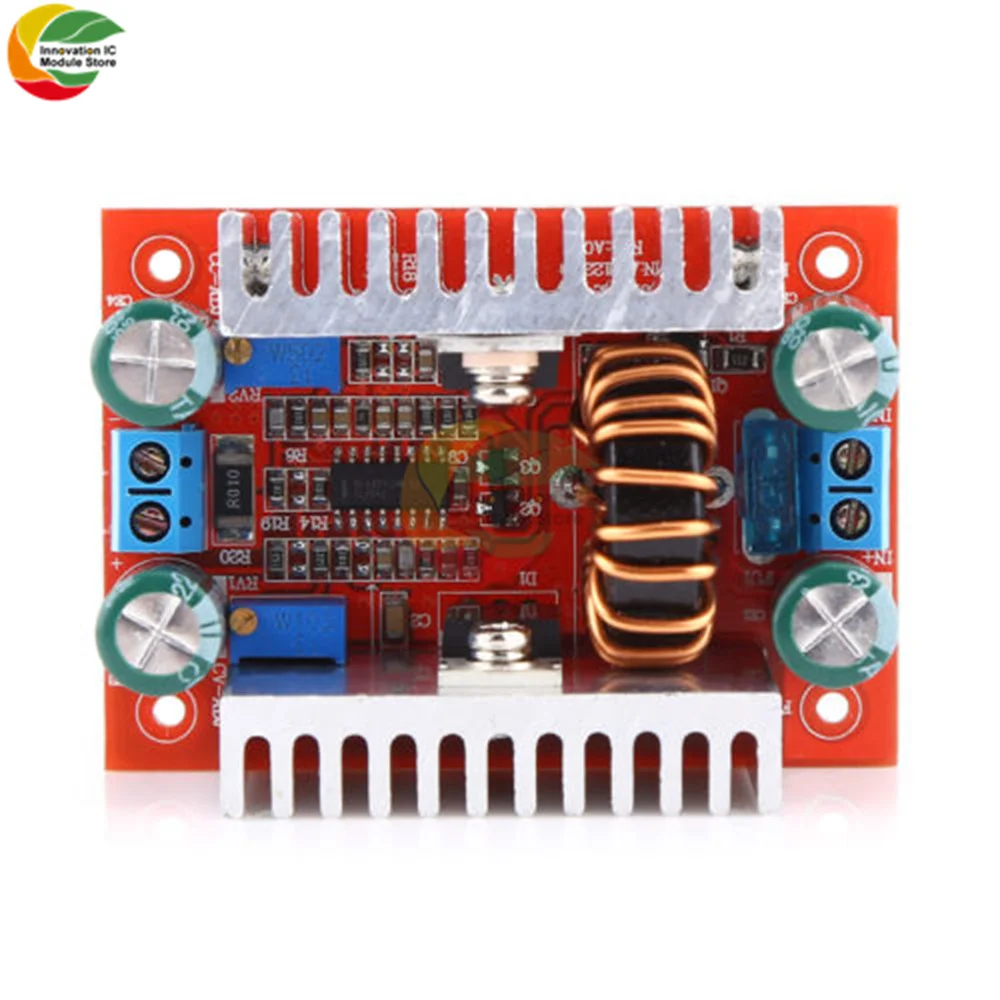

Ziqqucu DC 400W 15A повышающий преобразователь постоянного тока Светодиодный драйвер питания от 8,5-50 В до 10-60 в Модуль повышения напряжения зарядног...