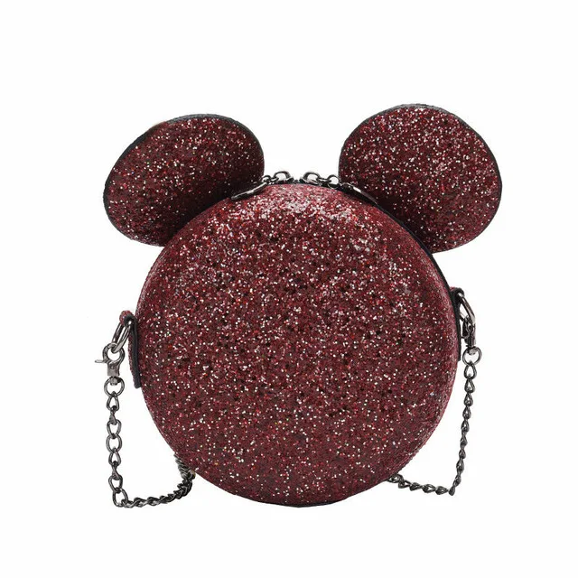 Disney Микки Маус женские модные сумочки на плечо милые Мультяшные женские маленькая круглая сумка мессенджер женская сумка для хранения