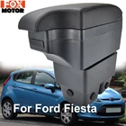 Для Ford Fiesta 2009 - 2017 Новый черный Центральный магазин коробка 2010 2012 2014 подлокотник