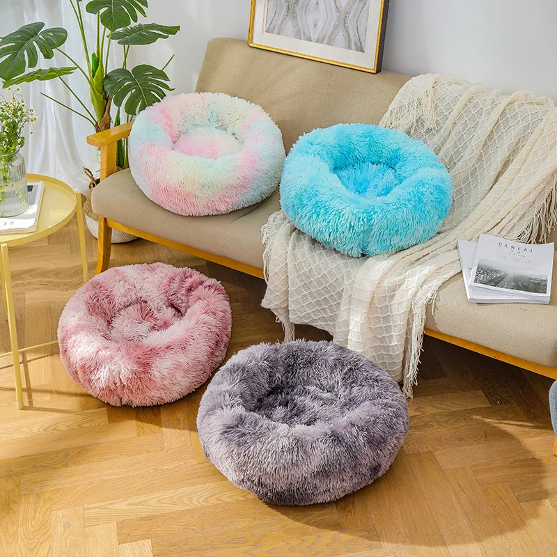 

Cross-border explosion dog's nest car nest long plush pet nest winter warm pet bed cat mat cat Pet supplies