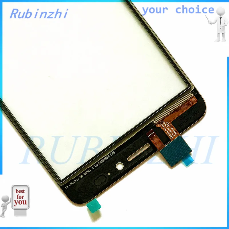 Сенсорный экран RUBINZHI с лентой для BQ 5510 сенсорный BQS блок питания Strike Power Max