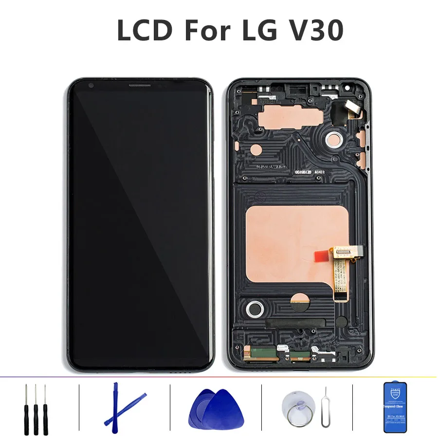 100% протестированный ЖК дисплей класса AAA для LG V30 H930 VS996 LS998U Дисплей сенсорный
