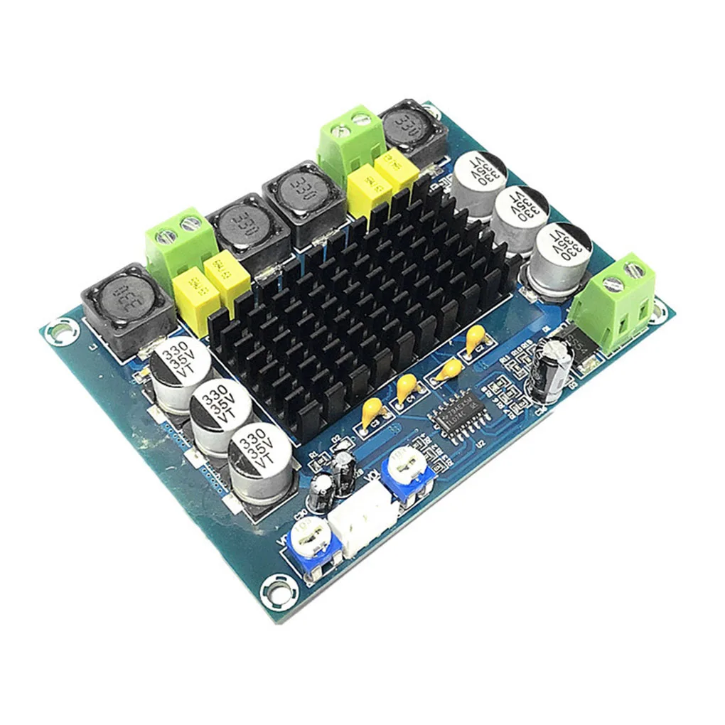 Двухканальный высокомощный цифровой усилитель мощности 2*120 Вт | Электроника