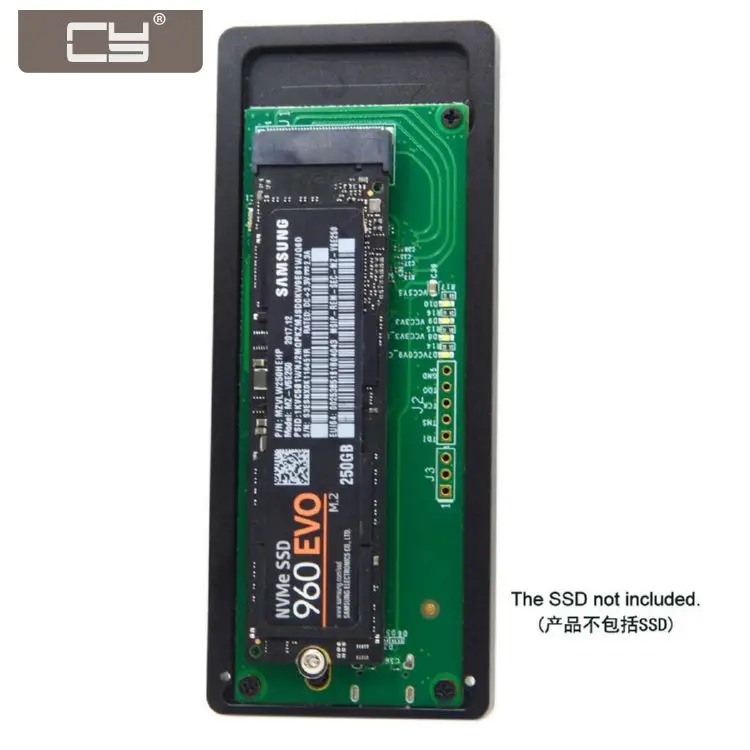 Thunderbolt 3 USB4 для PCI Express E до 80 мм NVME NGFF M key AHCI SSD картридж корпус|Компьютерные кабели и
