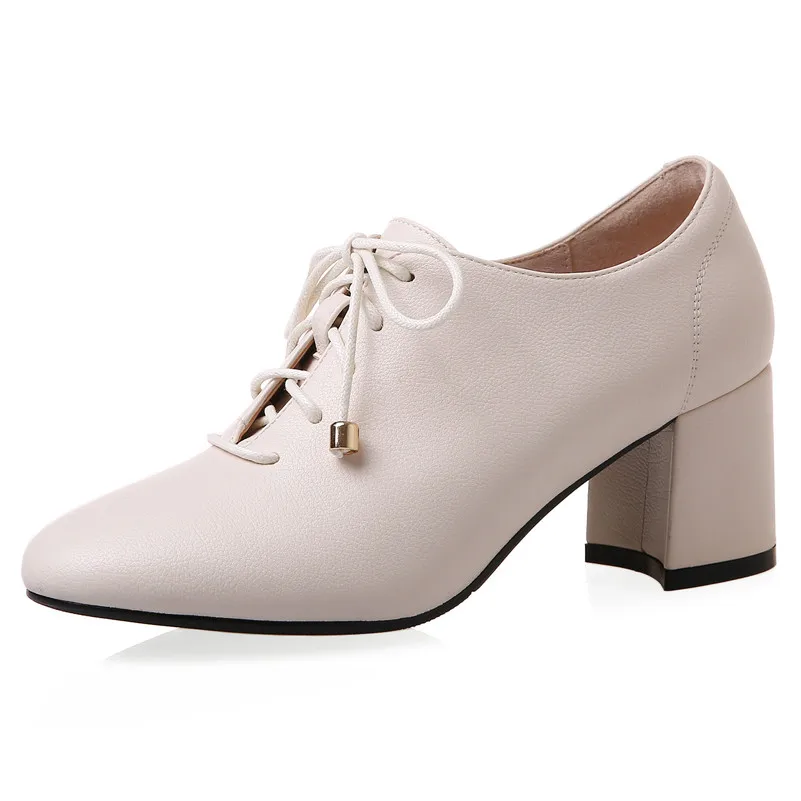 Meotina/женские туфли-лодочки на высоком каблуке туфли в стиле дерби из