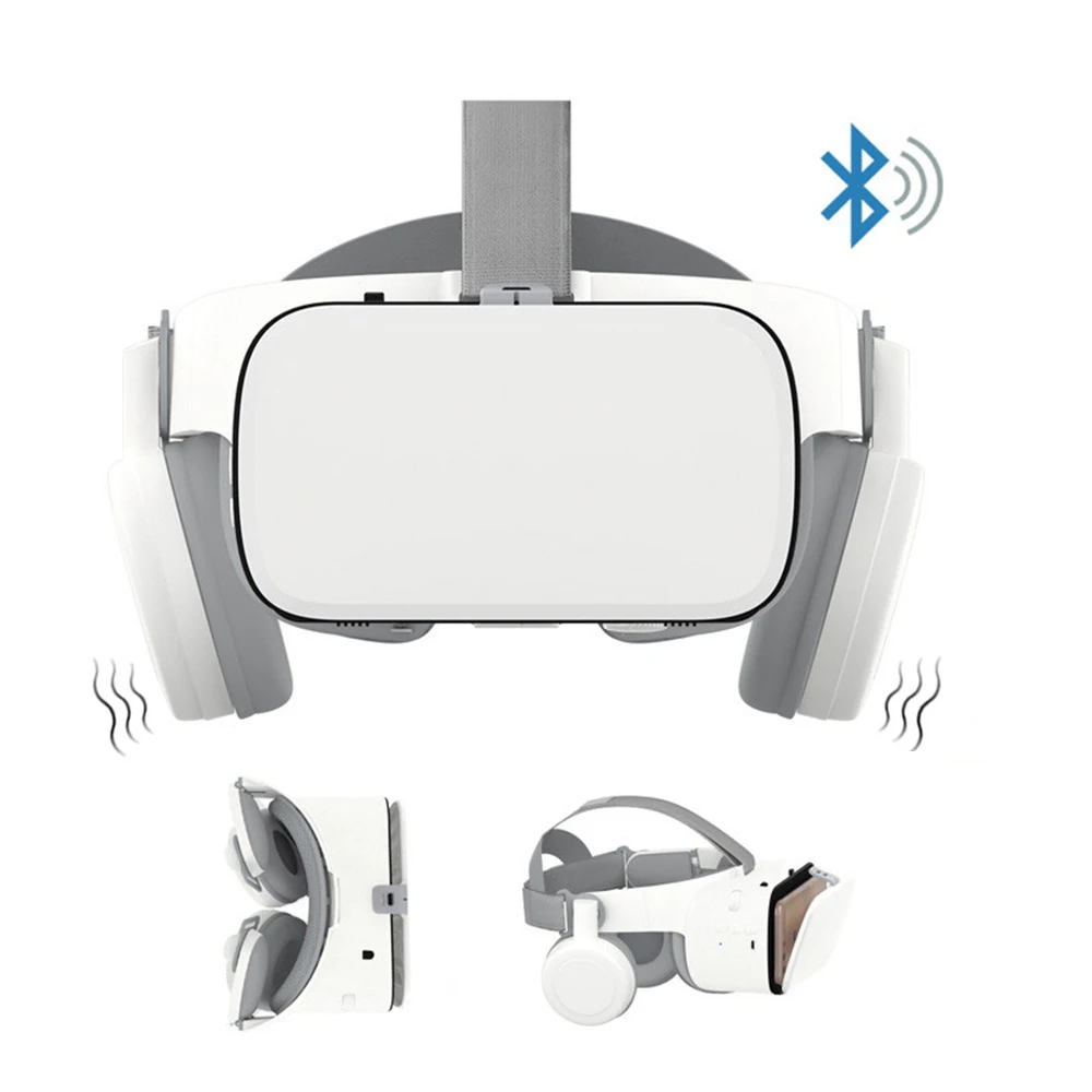 3D очки виртуальной реальности Z6 VR Bluetooth 3 D шлем Viar гарнитура линзы для шлема видео