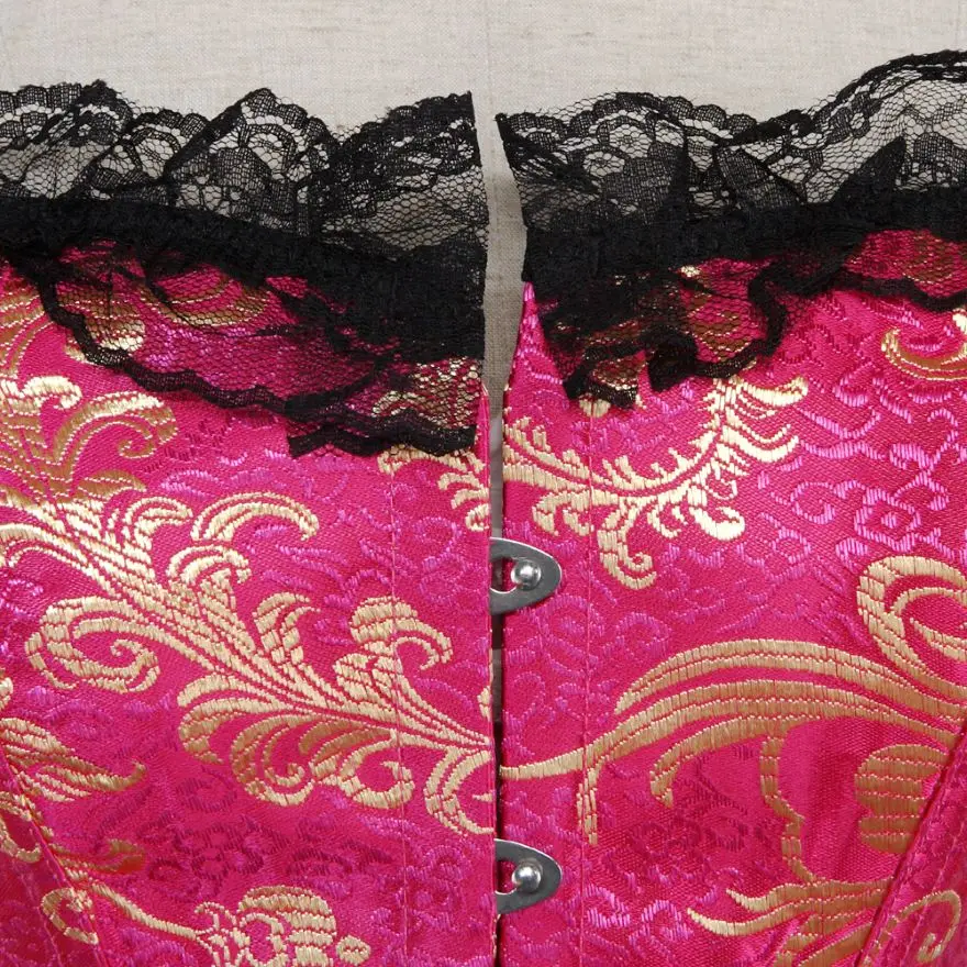 Женский сексуальный кружевной утягивающий тренировочный корсет для талии