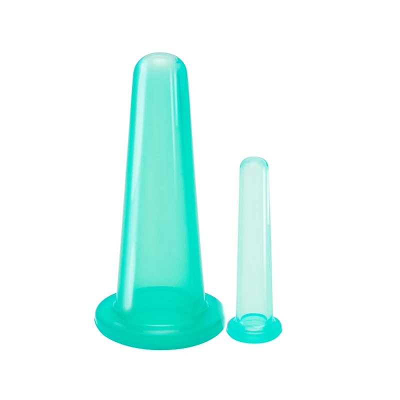 Силиконовый массажер для лица вакуумная банка банки удаления морщин лифтинга