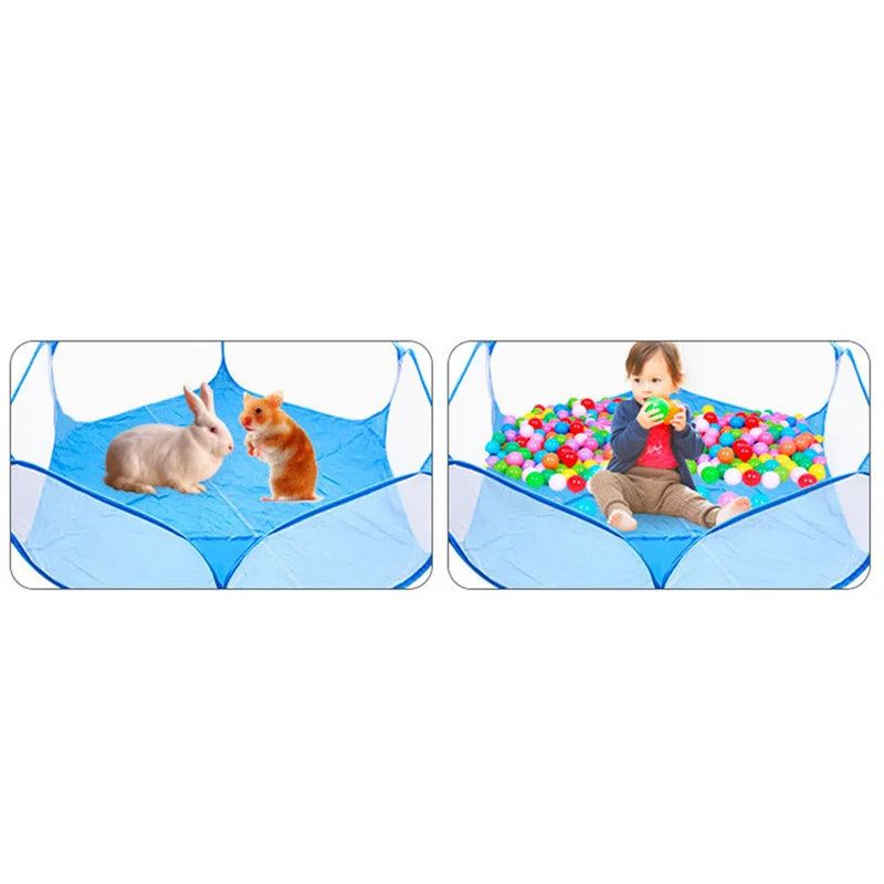 Портативный манеж для домашних животных открытая модная версия