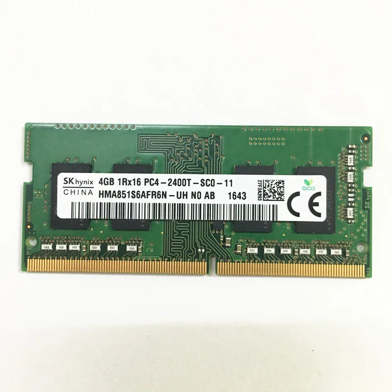 

SK hynix DDR4 4 Гб 1Rx16 стандартная Память ddr4 4 Гб 2400 МГц SODIMM 1,2 в