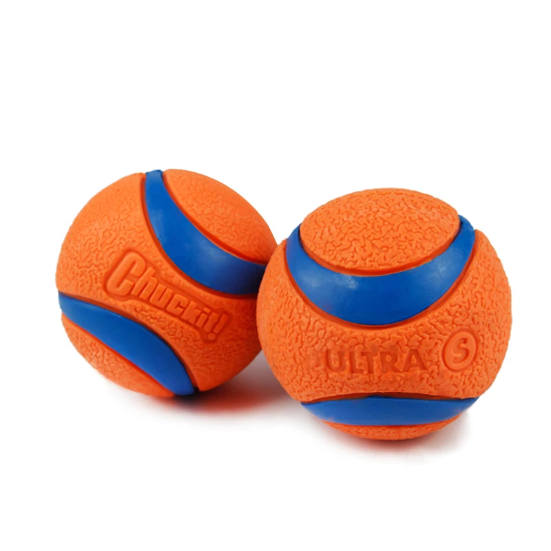 

1 Pc Pet Dog Rubber Ball Toys For Dogs Resistance To Bite Dog Chew Toys Funny French Bulldog Pug Toy Puppy Pet Training Products