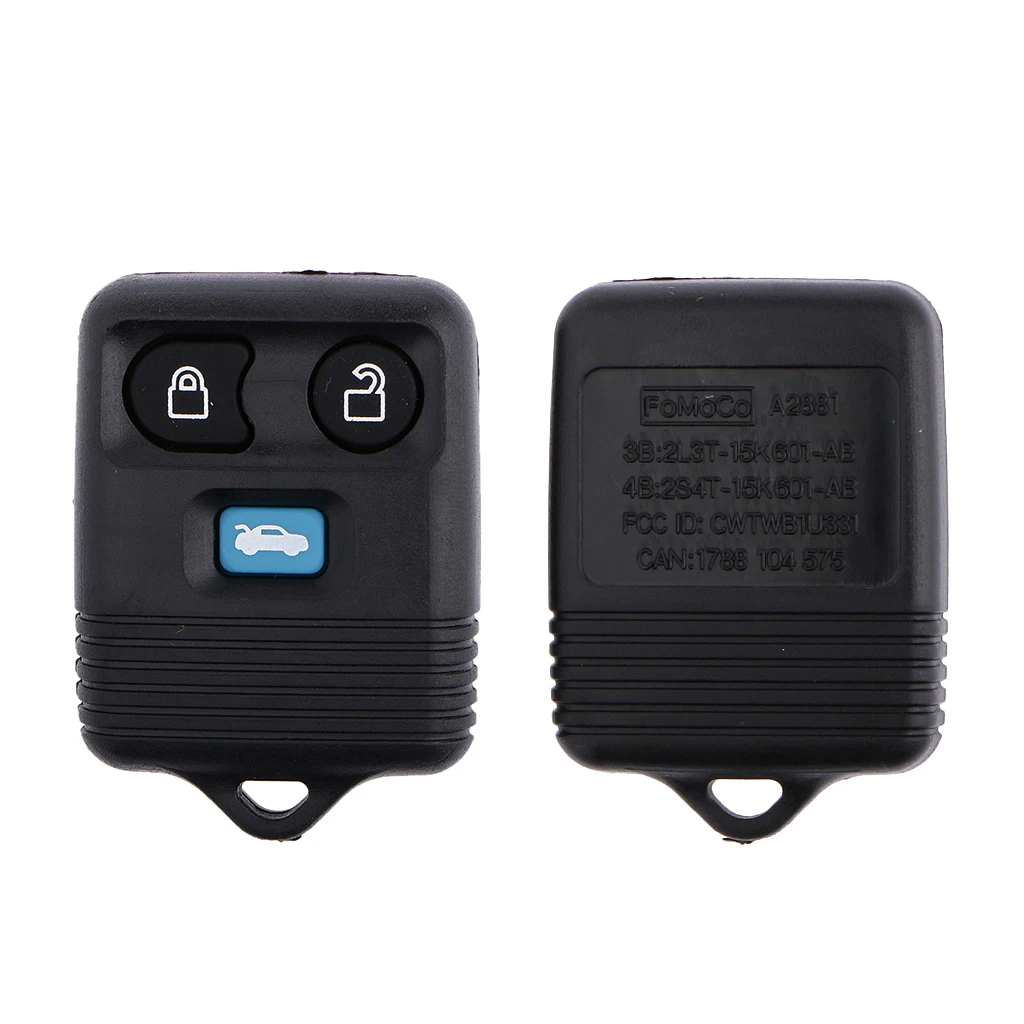 

Replacement 3 Button Remote Key Fob Case Shell For Ford Transit