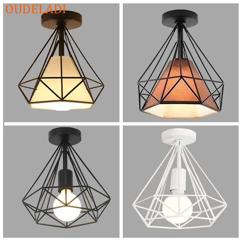 Современный минималистичный креативный Алмазный Железный потолочный