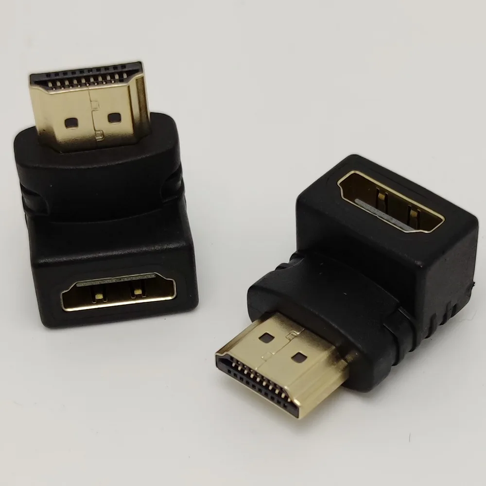 Стандартный прямоугольный HDMI совместимый адаптер 1 4 с разъем Мама папа 10