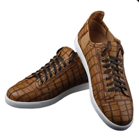 ourui new selling true deerskin men shoes private custom genuine leather flat single shoes men shoes leisure