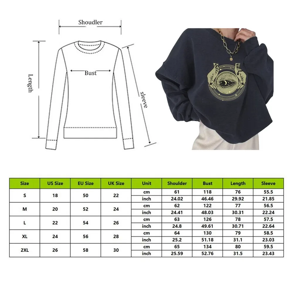 

Ladies Fashion Printed Round Neck Loose Sweatshirt Women Oversized Loose Casual Sportswear Long Harajuku Retro Pullover New