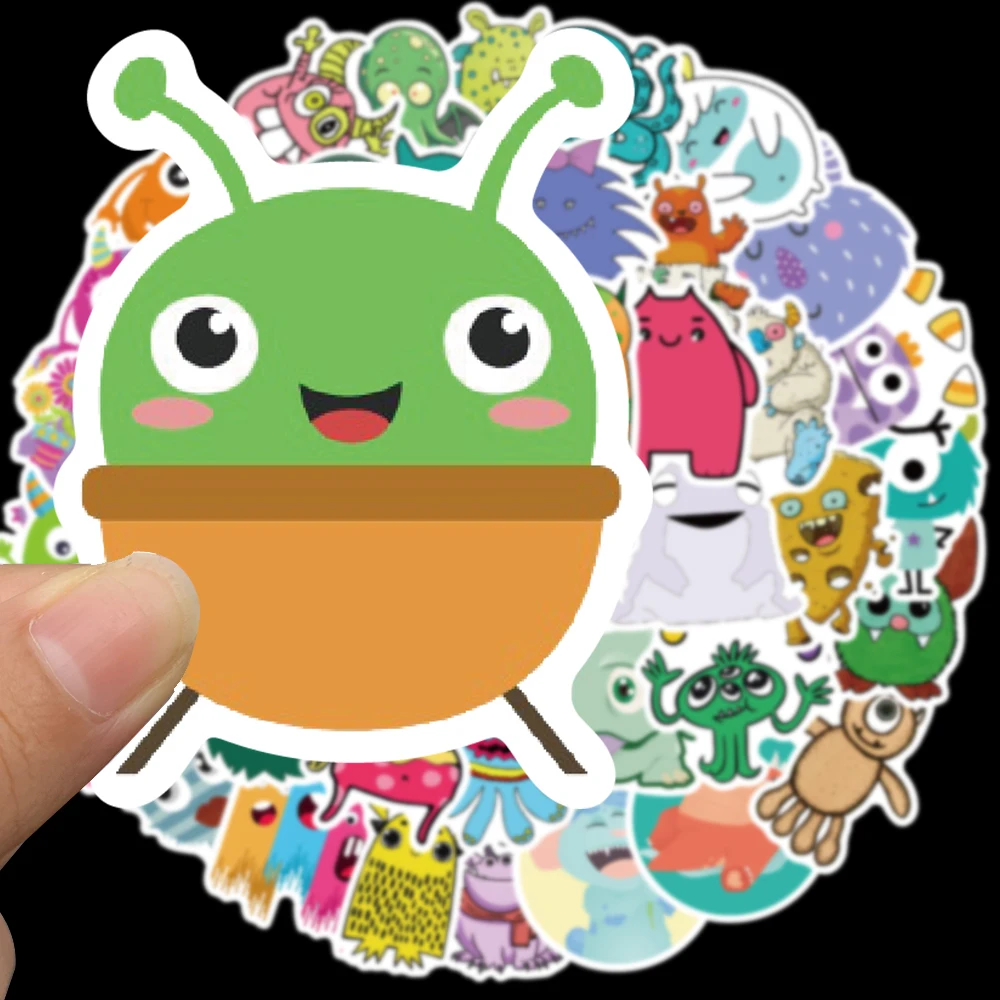 Наклейки Мультяшные для гитары багажа скейтборда чемодана 10/50 шт. | Игрушки и