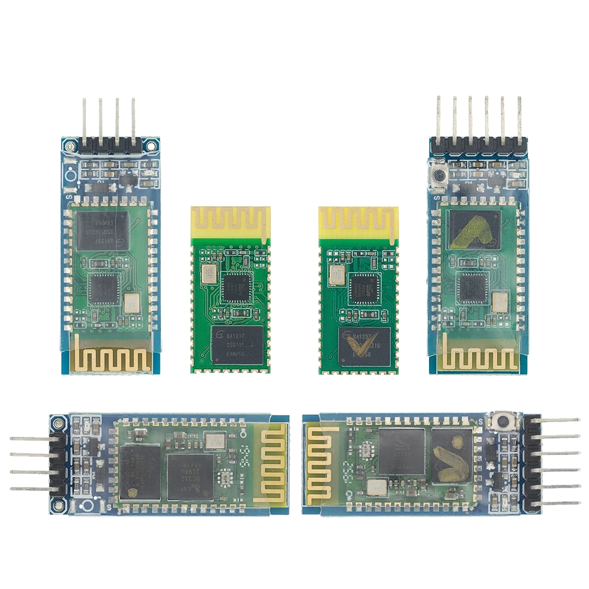HC-05 HC-06 master-slave 6pin/4pin anti-reverse Встроенный последовательный модуль Bluetooth беспроводной