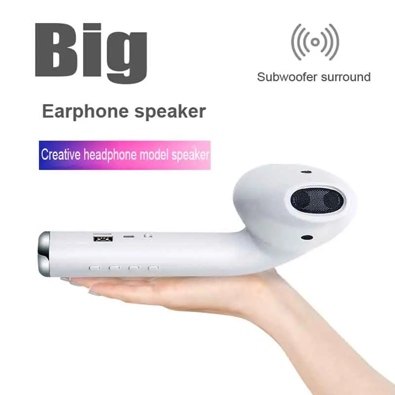 Большая Bluetooth колонка мощная большая гарнитура динамик забавный крутой подарок