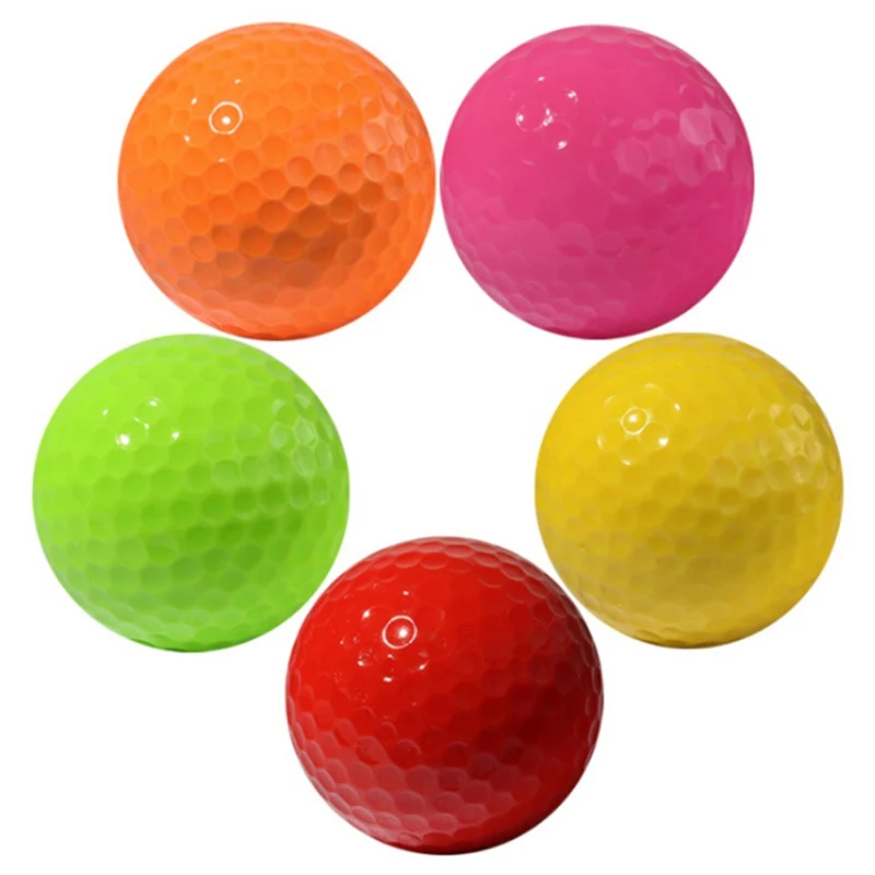 

12Pcs/set Plastic Whiffle Airflow Solid Golf Practice Indoor Putting Green Target Backyard Swing Training Balls Outdoor Game