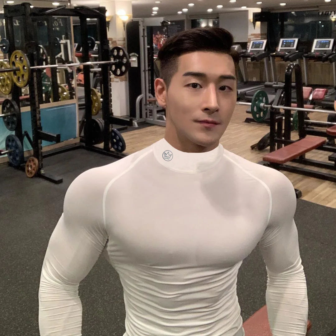

Nuevo fitness entrenamiento Camisa larga de manga larga superior transpirable elástico de wicking de la humedad rápido medias de