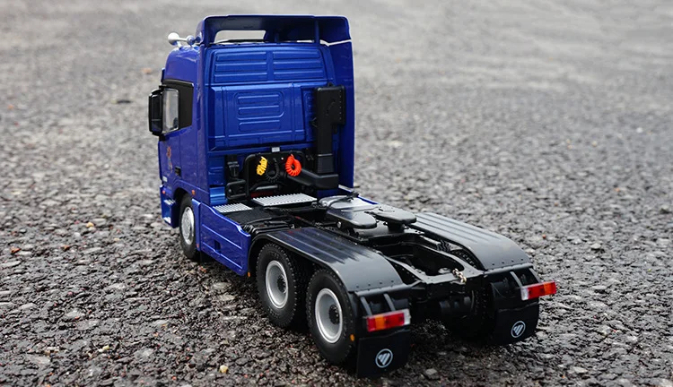 Изысканный подарок 1:24 Fukuda Auman EST-A и GTL Тяговая головка сплава модель, моделирование литья под давлением Инженерная модель