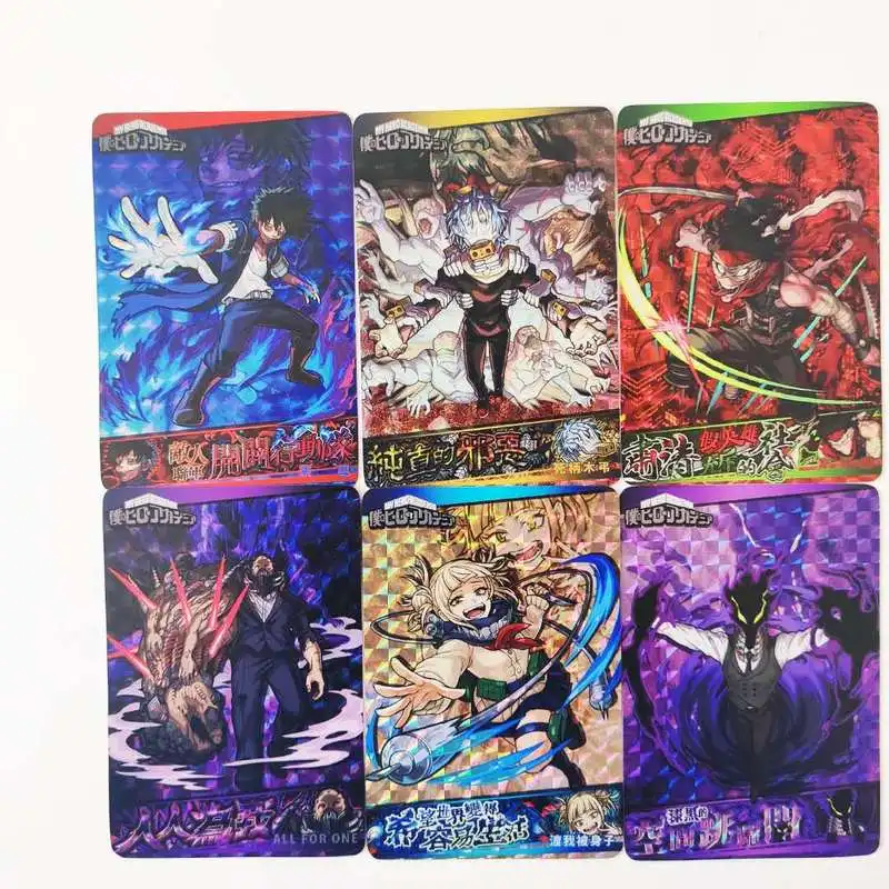 12 unids/set mi h&eacute;roe Academia Midoriya Izuku empalme tarjeta Agumon acci&oacute;n figuras de juguete Edici&oacute;n Conmemorativa de tarjetas-1