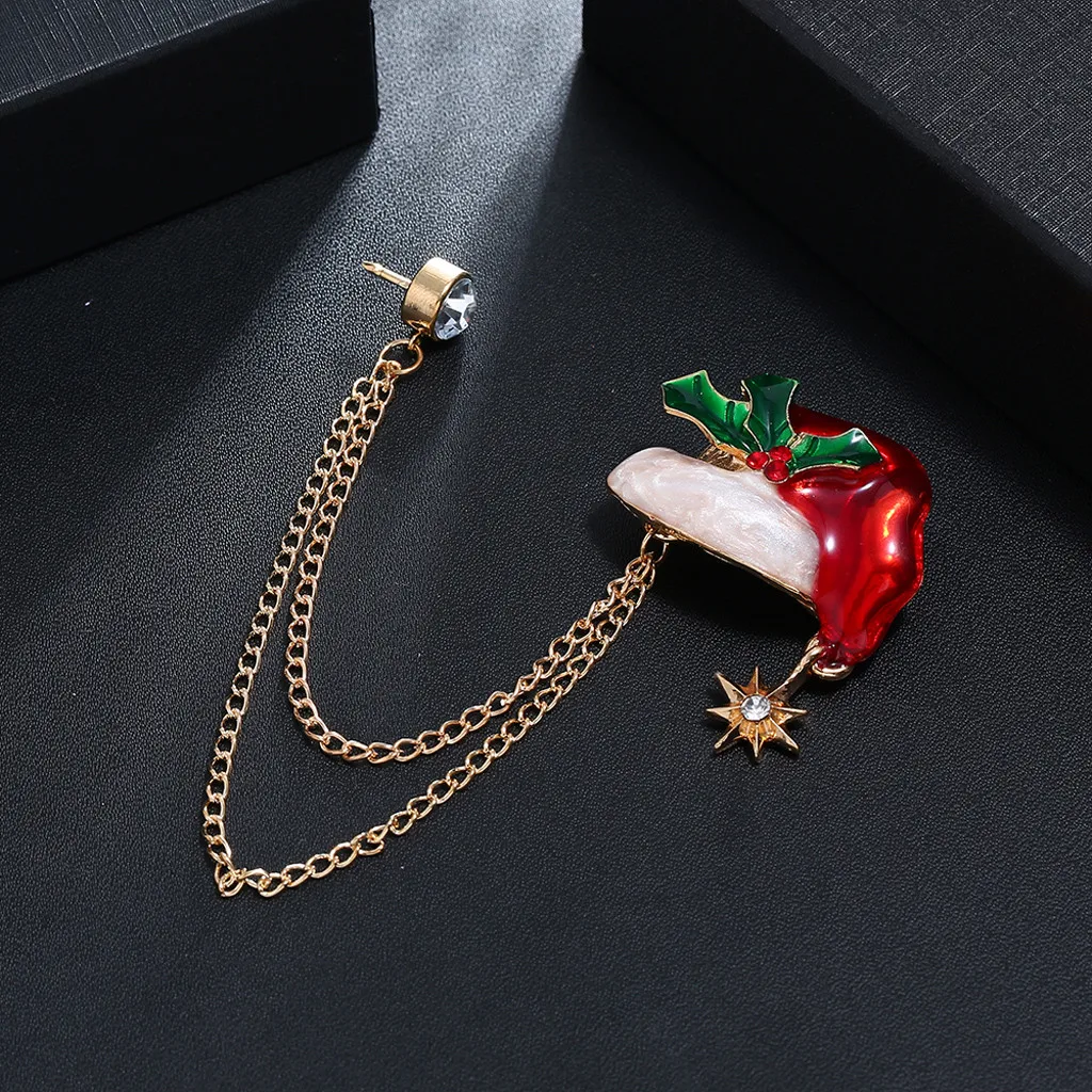 Женская Рождественская мода Рождественский Снеговик шляпа Ювелирные изделия