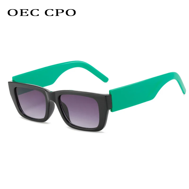 

OEC CPO Punk Rectangle Sunglasses Women Classic Square Sun Glasses Ladies Brand Designer Colorful Goggle Shades Eyewear UV400