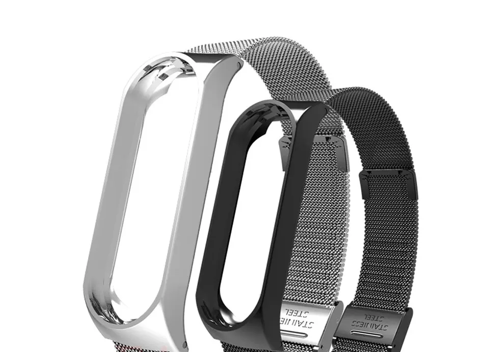 FANGTUOSI mi band 3 4 металлический ремешок для Xiaomi mi Band 3 4 смарт-браслет ремешок из нержавеющей стали mi Band 4 3 ремешок на запястье