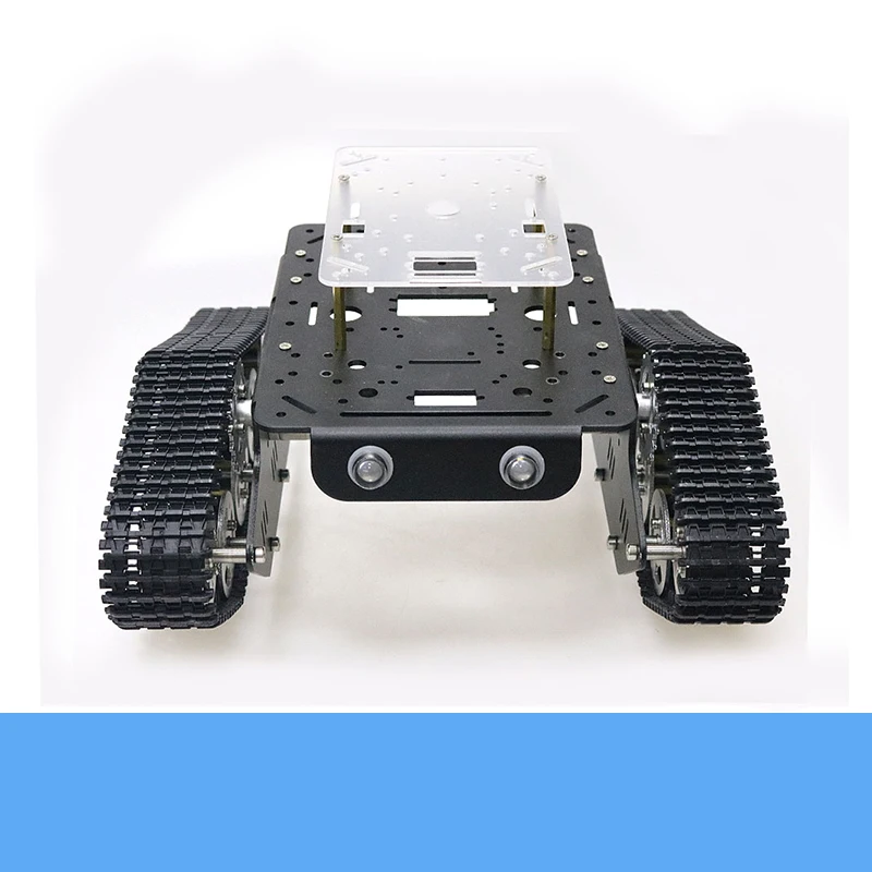Металлический гусеничный радиоуправляемый робот T300 набор шасси с высоким