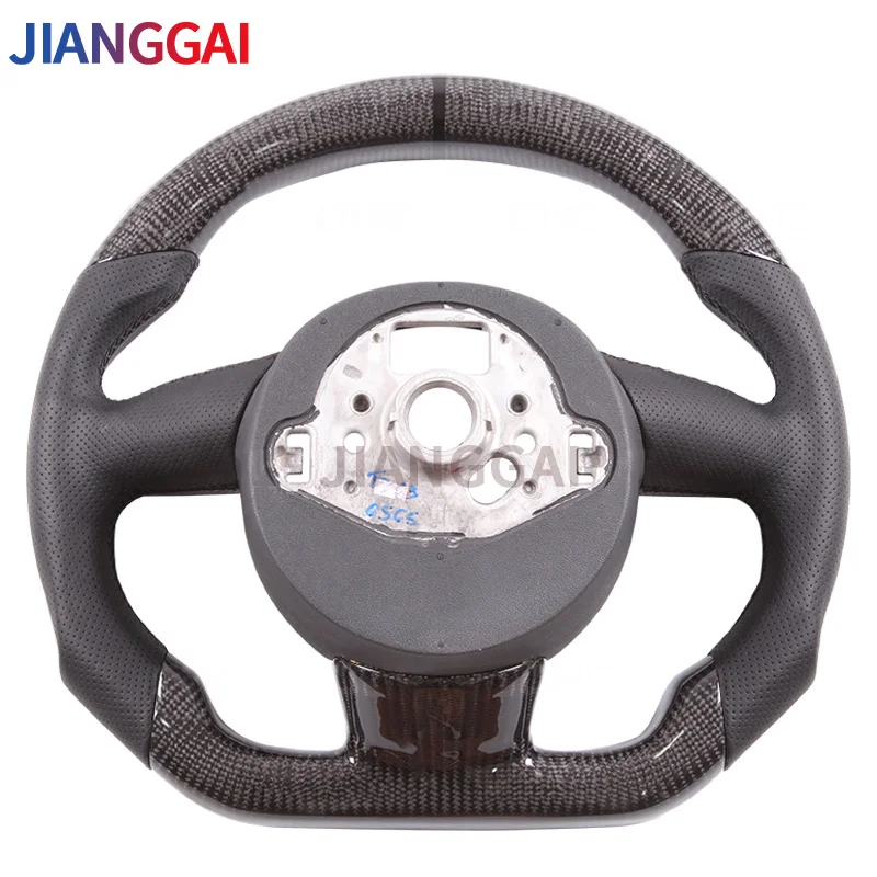 Светодиодный ное Автомобильное рулевое колесо 100% углеродное волокно подходит