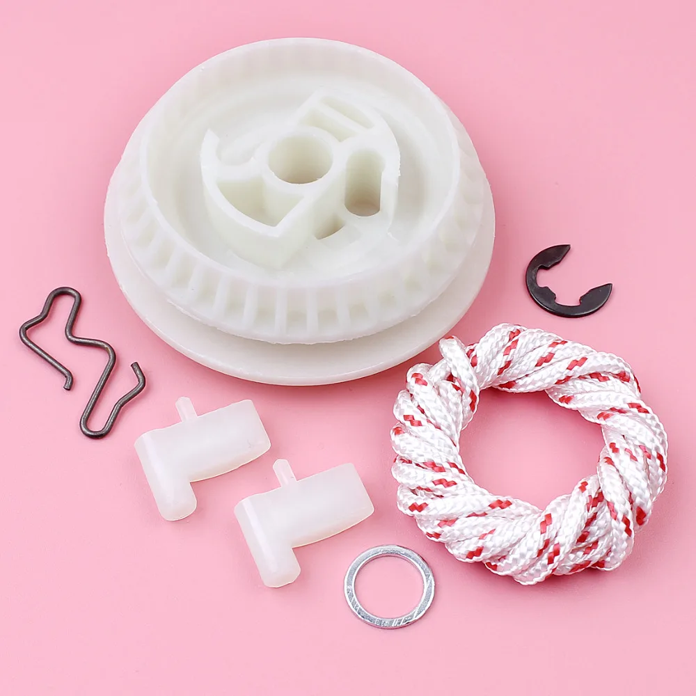 

Recoil Starter Pulley Pawl Dog Spring Washer Rope Kit For Stihl MS170 MS180 MS210 MS230 MS250 017 018 021 023 025 Chainsaw Part