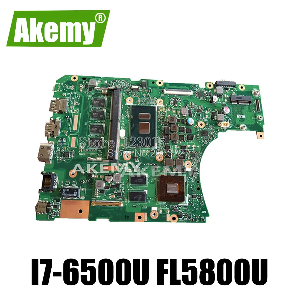 Bestellen Für For For For For Asus FL5900U FL5800U Motherboard CPU I7-6500U REV: 3,0 GeForce 920M 2GB 100% Getestet