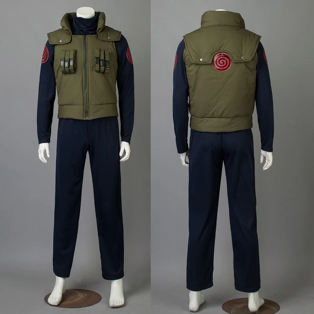 Недорогие костюмы на Хэллоуин аниме хатакэ косплей-костюм Какаси крутые наряды