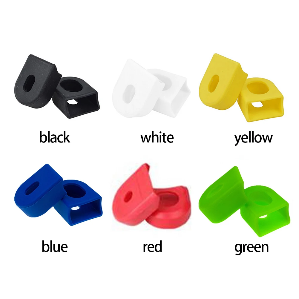 2 пары многоцветный шатун для велосипеда защитный рукав протектор дорожный