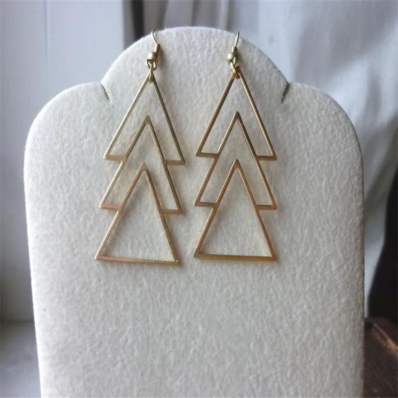 

Geometric Earrings, Triangle Earrings