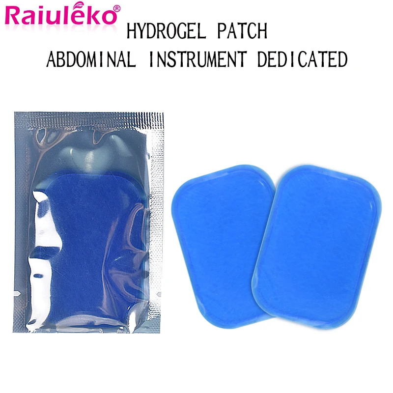 

50 Pcs Gel Hydrogel Stickers Body Massager Electrode Patch For EMS Abdominal Gel Sticker Fitness ABS Trainer Massage Device