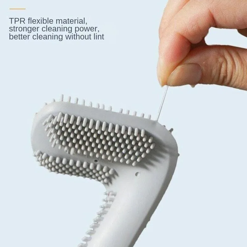 

Silicone Toilet Cleaning Brush Long Handle Toilet Brushes for Bathroom Toilet Cleaning Brush Bendable Silicone Brush Head