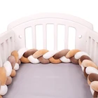 2 м детский бампер оплетка для кровати портативная складная кровать съемный бампер для детской кроватки бампер для декора комнаты Подушка бампер для детей подарок