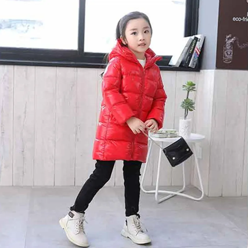 Детская пуховая куртка для мальчиков и девочек водонепроницаемая парка с