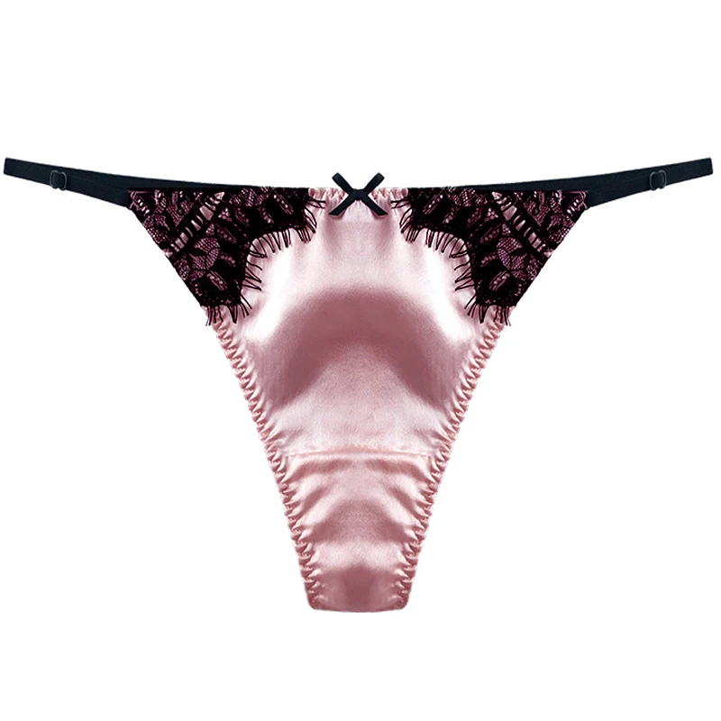 Новинка хит женские сексуальные шелковые трусики женское нижнее белье бесшовные
