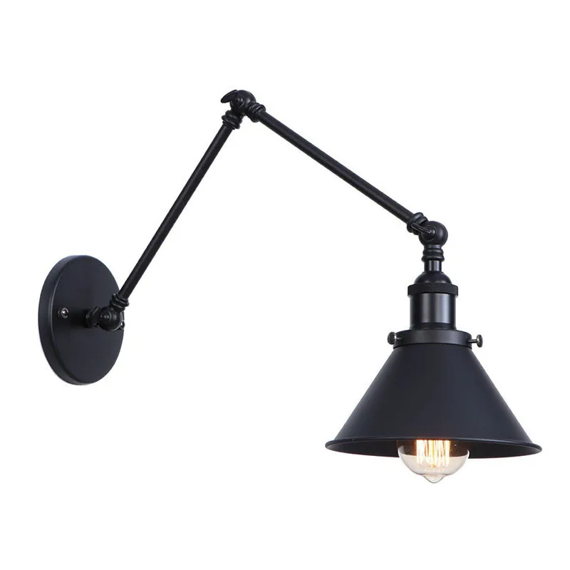 Промышленная Ретро прикроватная лампа для гостиной американская спальня