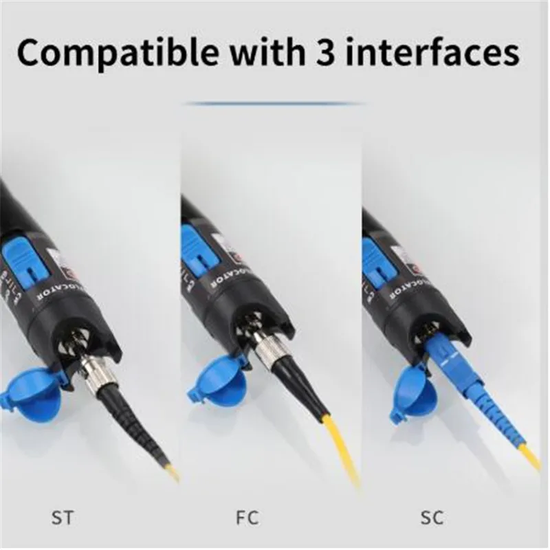 

5mW 10mW 20mW 30mW Visual Fault Locator Fiber Optic Cable Tester Red Laser Light Pen VFL