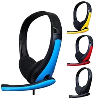 headset wired fashion headset heavy bass headset video games microphone stereo headset intelligent noise reduction