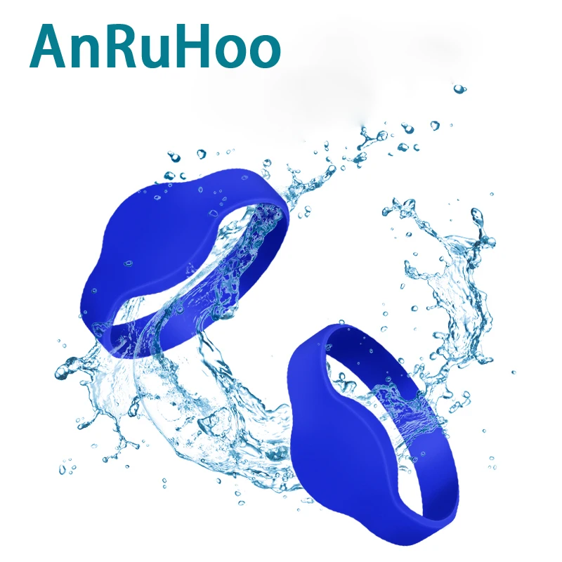 

5pcs Mf 1k Smart Chip Wristband Nfc Read Only Waterproof Card Rfid Access Control Bracelet Key 13.56mhz Badge Token
