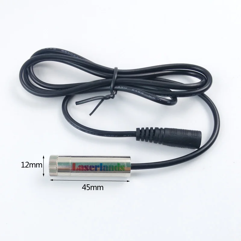 Фокус 20 мВт 405 нм сине фиолетовый лазерный линейный диодный модуль с адаптером